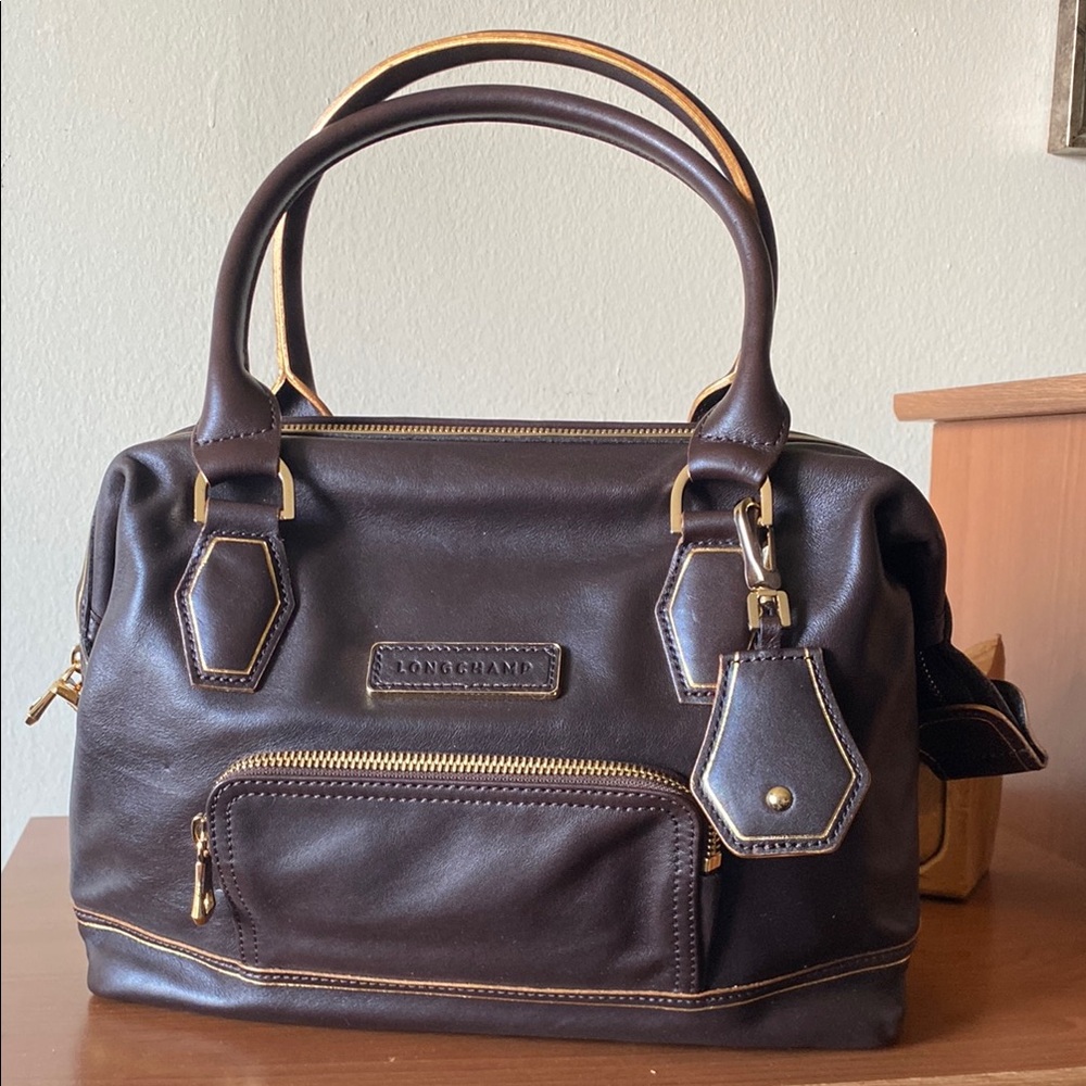 Longchamp Légende Leather Handbag